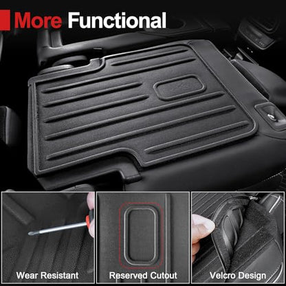 Backrest Mat for Honda Pilot 2023-2025 2026, 2nd Kick Mats for Acura MDX 2022-2026 - size: for 2023-2026 Honda Pilot Kick Mats