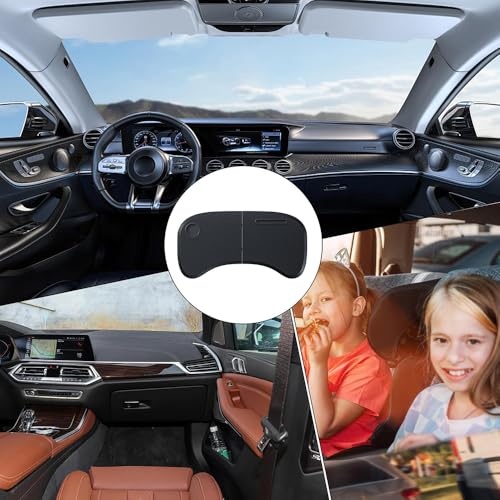 Foldable Car Tray for Ford F-150 1980–2025 2026, Portable Laptop Desk & Eating Table with Cup Holder, Interior Accessory for Remote Work & Road Trips, Anti-Slip Surface
