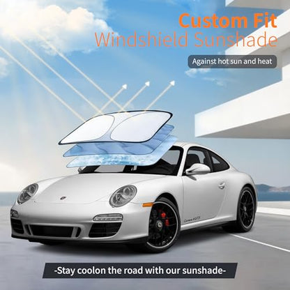 Car Cover Waterproof All-Weather,Outdoor Full Exterior Automobiles Sedan/Coupe (Length 179-185 inch) with Windshield Sun Shade Universal Fit Corvette C4 C5 C6 C7,Acura NSX etc - size: Fit Coupe Length 179-185 inch(3L-0)