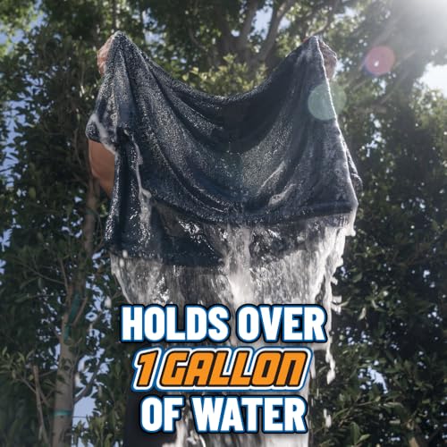 Chemical Guys Megalodon Microfiber Drying Towel with Twisted Loop Technology, Super Plush Absorbent 24" x 36" Microfiber Towel for Cars, Trucks, SUVs, RVs, and More, Extra Large Dark Blue Drying Cloth