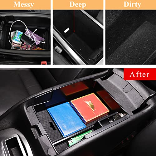 TTCR-II for Chevy Malibu Console Organizer Tray 2016-2025, Center Console Organizer for Chevy Malibu 2016 2017 2018 2019 2020 2021 2022 2023 2024 2025 - size: For Malibu 2016-2025