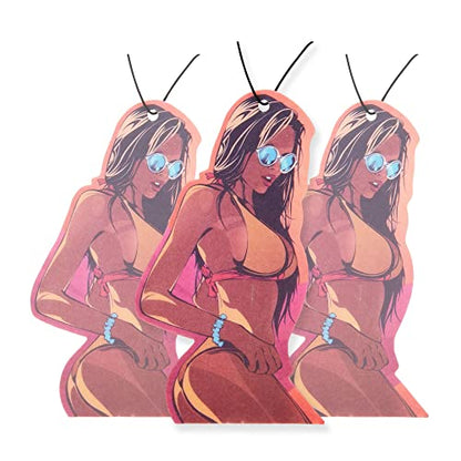 Funny Naughty Unique Car Air Fresheners Scented With Premium Oils By Fresh Fresheners (Mexicana) - color: Mexicana