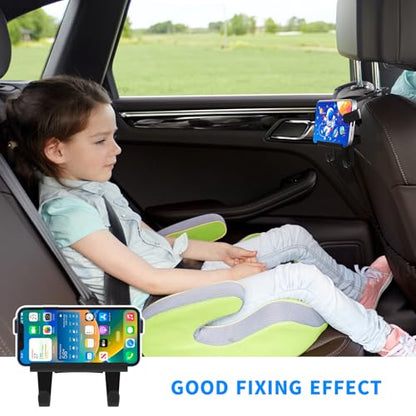 Upgraded Car Headrest Hidden Hook 2 in 1 Car Seat Hooks with Phone Holder for Purse, Hangers Vehicle Organizer ，Durable Hanger Storage Holder Organizer