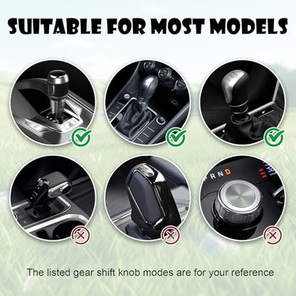 Car Gear Shift Hoodie, Cute Cow Stripe Shifter Knob Hoodie Cover for Cars, Trucks, SUVs, Auto Interior Protector Decoration Gadgets for Women Men 2024 - style: Cow Stripe