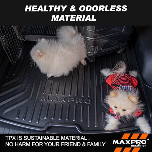 Premium MAXPRO Cargo Mat for Toyota RAV4 2019-2025 RAV4 Hybrid All Weather Mats for Cars Waterproof TPE Cargo Liner Rear Trunk Mat SUV Floor Mats Automotive Floor Mats & Cargo Liners RAV4 Accessories - size: 2019-2025 Cargo Rav4/ Rav4 Hibrid
