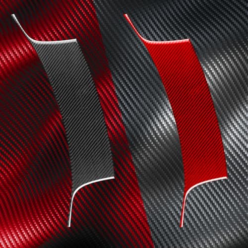 Car Decals Real Carbon Fiber Passenger Side Dashboard Trim Stickers Compatible with Hyundai Genesis Coupe 2013 2014 2015 2016 Interior Accessories - color: Co-pilot Cover Trim