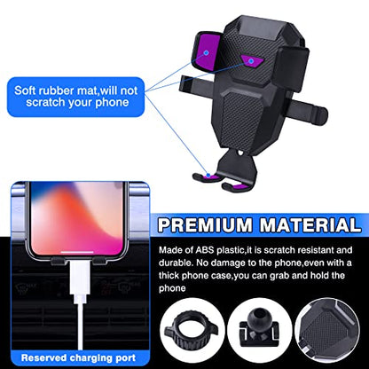 Karltys Car Phone Holder for Jeep Renegade 2015-2024 Accessories Renegade Cell Phone Holder Air Vent Mount for 4-7 Inch Phones Hands Free Thick Case Friendly Mobile Stand - size: 15-23 Renegade Phone Holder