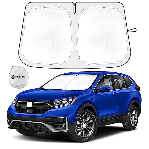 Car Sun Shade for 2017 2018 2019 2020 2021 2022 Honda CRV Windshield Sun Shade, Sun Visor Windshield Cover for CRV Front Window Sunshade Foldable Auto Interior Accessories UV Block to Keep Cool - size: For 2017-2022 Honda CR-V