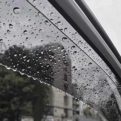 94367 Sunproof Waterproof Side Window Wind Deflector, 4pcs Protective Replacements Rain Guards Set, Window Visor fit for 2014-2019 Kia Soul - size: 2014-2019 Kia Soul