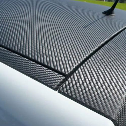 5D Carbon Fiber Vinyl Wrap for Body Protection Scratch Resistance Air Release Technology 25 X 5FT Car Wrap - color: Carbon Fiber Black, size: 25*5FT