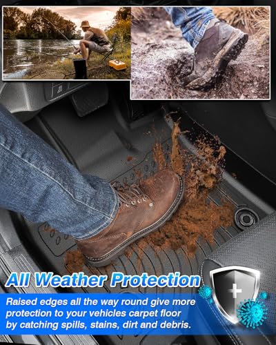 Cartist Floor Mats and Cargo Liner Fit for Nissan Sentra 2020 2021 2022 2023 2024 2025 2026 All Weather Floor Mat for Nissan Sentra Accessories Heavy Duty Carpet Protection - size: 5)Nissan Sentra【20-26】