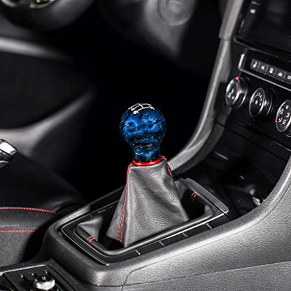 Billetworkz Cosmic Space Shift Knob Compatible with Manual 1999-24 VW MK4/MK5/MK6/MK7/MK8 Golf/GTI/Golf R/Jetta/GLI, Blue Cosmic - color: Cosmic Blue