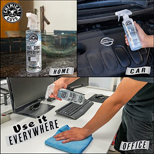 Chemical Guys Nonsense, Odorless Cleaner For Car Interior and Exterior All Purpose Cleaning Spray for Vinyl, Rubber, Plastic, Carpet, Upholstery, and Engine Bays Foaming Deep Cleaning Formula 16 oz - style: Nonsense 16 oz
