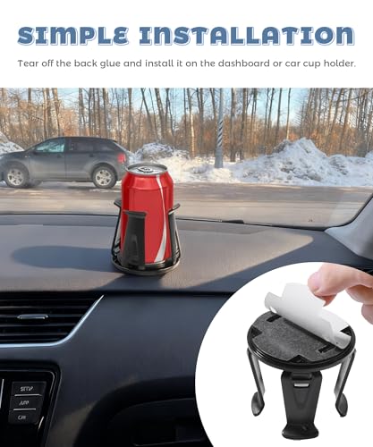 2PCS Cup Holder Insert,Car Accessories,Self Adhesive Plastic Car Cup Holder Insert,Cupholder Adapter,Used to Fixing Water Cups and Drinks,Universal for Cars,Sedan,Truck,RVs,SUVs,Etc