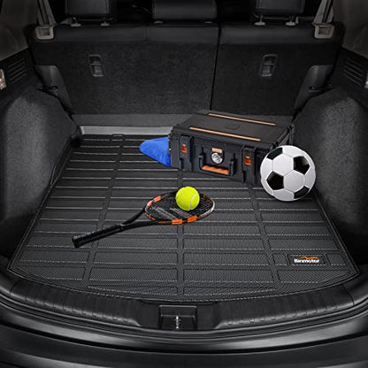 Binmotor-All Weather Cargo Mta for BMW X1 2023 2024 2025 2026, Custom Fit Car Trunk Mat, Waterproof Easy to Clean Cargo Liners Automotive for BMW X1 Accessories Black - style: Cargo Liner for BMW 2023-2026