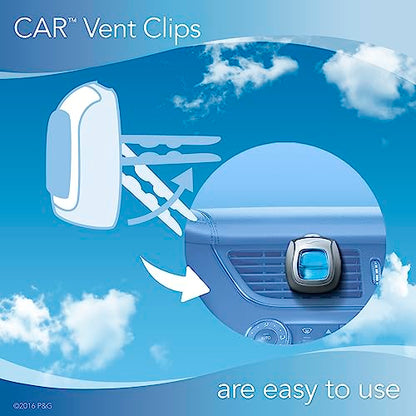Febreze Gain Island Fresh Scent Car Air Freshener 0.06 oz Liquid 2 pk - size: 1 Count (Pack of 8)