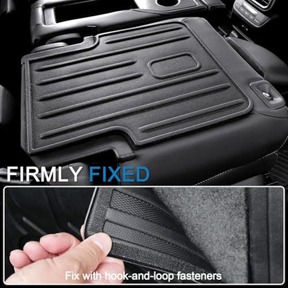 Kick Mats Backrest Mats for Honda Pilot 2026 2025 2024 2023, All Weather TPE 2nd Row Seat Back Protector Car Accessories for Pilot (Kick Mats) - style: Kick Mats