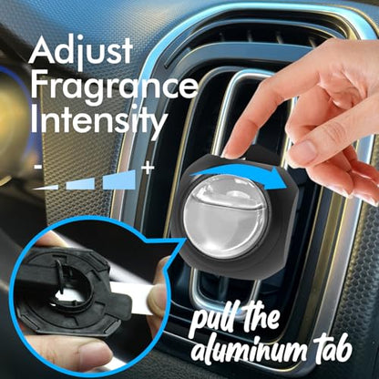 Car Air Freshener Vent Clips, 8 Pack, Provides Long-Lasting Scent, Up to 240 Days (Linen) - color: Linen