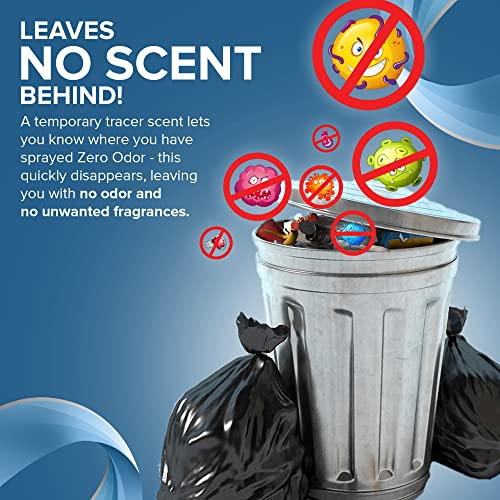 Zero Odor – Multi-Purpose Odor Eliminator - Air & Surface Odor – Patented Technology for Bathroom, Kitchen, Fabric, Closet- Smell Great Again, 16oz - size: 16 Fl Oz (Pack of 1)