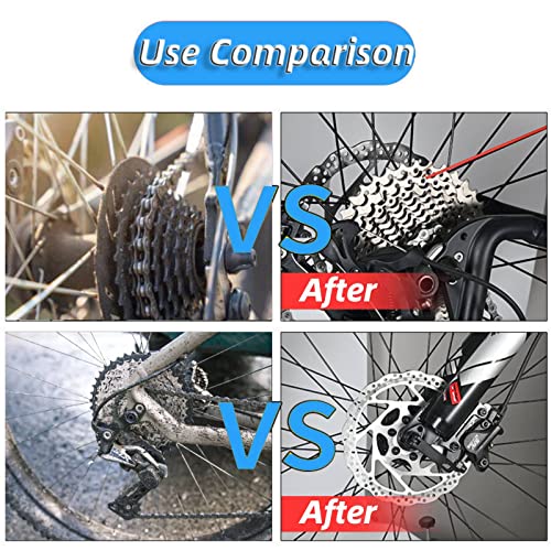 Bike Cleaning Brush Tool Kit - color: 4PCS Bike Cleaning Brush Tool Kit