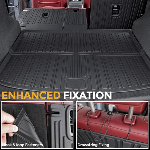Cargo Mat for Mazda CX-5 2017-2025 Accessories, Full Coverage All Weather Trunk Cargo Liner with Backrest Protectors & Storage Mats