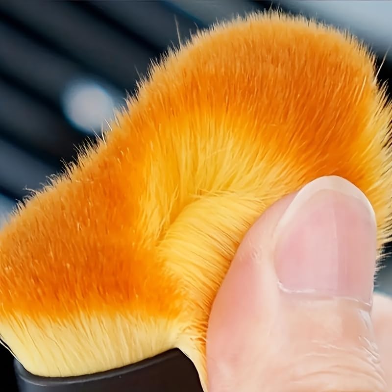 1pc Car Detailing Brush - Ultra-Soft Bristles for Gentle Cleaning - All-Purpose Auto Interior Dusting Tool - Deep-Cleans Hard-to-Reach Areas - Premium Car Care Must-Have
