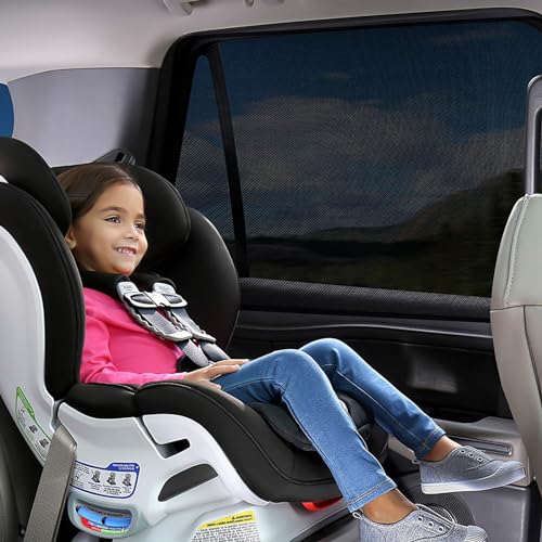 ZATOOTO Car Sun Shades for Driver Side Window, Front Window Sun Shade for Car Mesh Shade Protection from Heat and UV for Sleeping Camping - color: Front 2pack