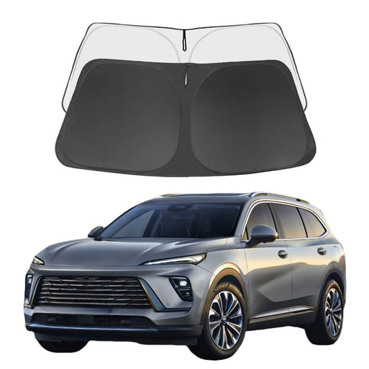 Enclave Encore Envision Custom Windshield Sun Shade for Enclave 2008-2025 ;Encore 2013-2025;Envision2015-2025 Front Window Sunshade Sun Visor 240T Shade Blocks UV Rays Car Accessories - size: Tacoma 2016-2026 1