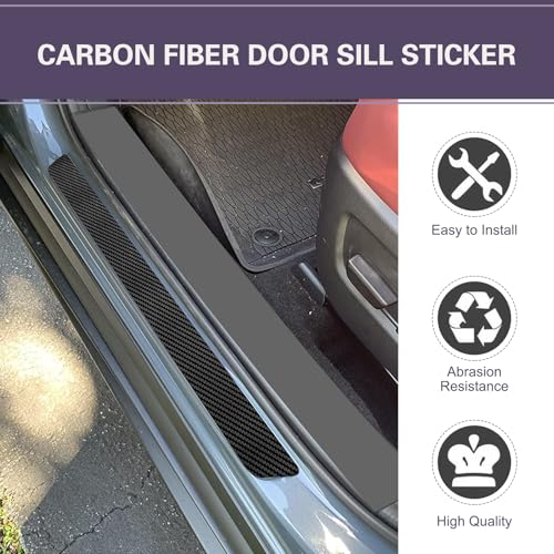 4 PCS Car Trunk Edge Protector Strips, Self-Adhesive Rubber Trunk Edge Guards, Scratch-Resistant Cut-to-Fit Tailgate Sill Protector, Universal for Most Cars, SUVs & Trucks