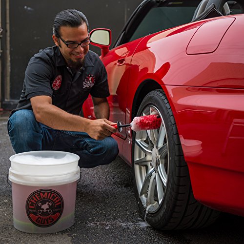 Chemical Guys ACC607 1 Pack Little Red Rocket Detailing Brush - size: , 1 Pack, style: Little Red Rocket