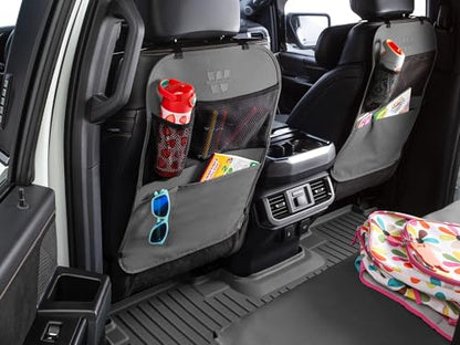 WeatherTech Seat Back Protector - Universal Kick Mat and Organizer for The Back of Your Seat - Grey - color: Grey