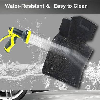CRV Floor Mats Compatible with 2007-2011 Honda CR-V，All Weather Protection Waterproof Durable Anti-Slip Odorless Custom-fit TPE Floor Liner Front and Rear Row Set - size: 1）For Honda CRV（2007-2011 ）Floor Mats