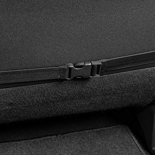 Motor Trend Black Stitched Faux Leather Car Seat Covers – Premium Automotive Bucket Front Seat Covers, Made for Vehicles with Removable Headrests, Fits Most Car Truck SUV - color: Black Stitched
