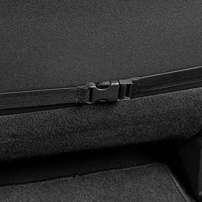 Motor Trend Black Stitched Faux Leather Car Seat Covers – Premium Automotive Bucket Front Seat Covers, Made for Vehicles with Removable Headrests, Fits Most Car Truck SUV - color: Black Stitched