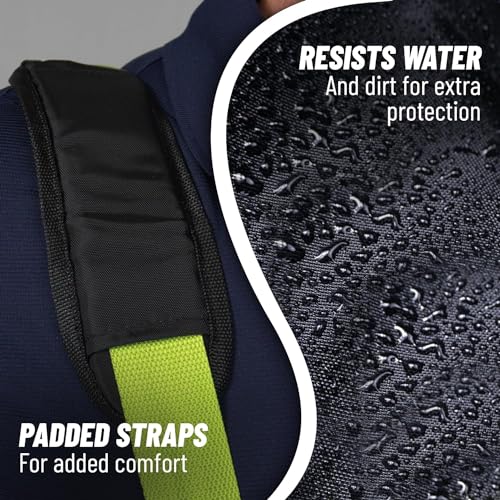 V VOLKGO Car Seat Travel Bag For Airplane with Padded Backpack Shoulder Straps, Gate Check Bag, Car Seat Bags for Air Travel Carseat Travel Cover, Carseat Travel Bag Cover for Airplane Travel - color: Green Shoulder Straps
