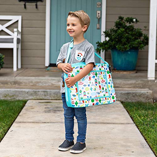 J.L. Childress Disney Baby 3-IN-1 Kids Travel Tray & Tablet Holder - Car Seat Lap Tray Desk for Toddlers, Road Trip Essentials, Car Seat Activity Table, Travel Accessories - Toy Story - style: Toy Story