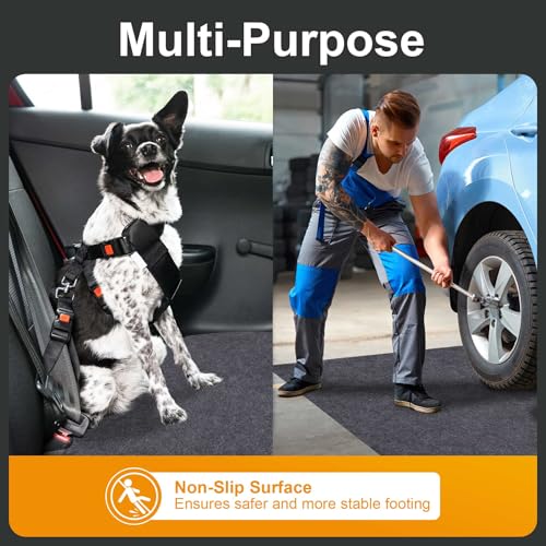 Cargo Liner Mat (39" x 47"), Dog Seat Cover, Trunk Liner, Absorbent, Waterproof, Protects Vehicle Interior, for SUVs, Trucks, Vans, and Cars - size: 39" x 47"