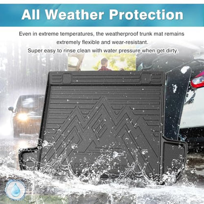 Mixsuper Cargo Liner for Toyota 4Runner 2010-2024 5 Seater (No 3rd Seat or No Sliding Cargo Deck), Trunk Mat for 4Runner Accessories Cargo Mat Rear Trunk Liner Black - size: Fit for Toyota 4Runner | 2010-2024