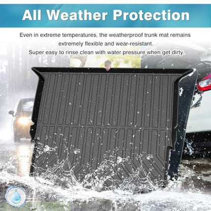 Mixsuper Cargo Liner for Chevrolet Blazer 2019-2024 2025 2026, Trunk Mat for Chevy Blazer Accessories All Weather Cargo Mat Rear Trunk Liner Black - size: Cargo Liner for Chevy Blazer 2019-2025