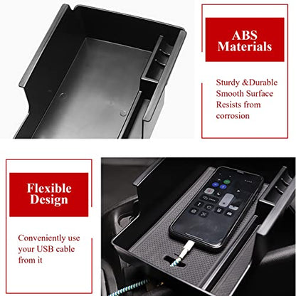 TTCR-II for Chevy Malibu Console Organizer Tray 2016-2025, Center Console Organizer for Chevy Malibu 2016 2017 2018 2019 2020 2021 2022 2023 2024 2025 - size: For Malibu 2016-2025