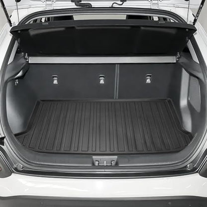 Premium Cargo Liner for Hyundai Kona Electric 2018-2023 - 100% Protection - Custom Fit Car Trunk Mat - All-Season Black Cargo Mat - 3D Shaped Laser Measured Trunk Liners for Hyundai Kona Electric