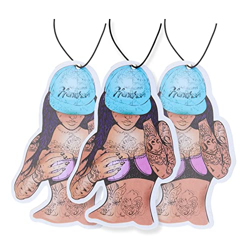 Funny Naughty Unique Car Air Fresheners Scented With Premium Oils By Fresh Fresheners (Hundred's Girl) - color: Hundred's Girl