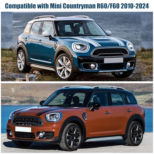 6 Layers Custom Fit Windshield Sun Shade for 2010-2024 Mini Countryman R60/F60, Foldable Car Sunshade with Storage Bag, Heat Reflective & UV Protection - size: 2010-2024 Mini Countryman R60/F60