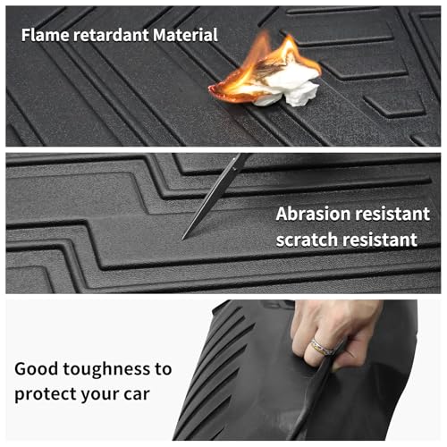 Custom for 2015-2021 Lexus NX Cargo Mats NX200t NX300 NX300h Trunk Liner All Weather TPE Protection Mat Accessories (for 2015-2021 Lexus NX)