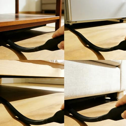 25" Flexible Vacuum Crevice Tool Attachment for 1-1/4" (32mm) & 1-3/8" (35mm) Hoses Universal Fit Vacuum Accessories