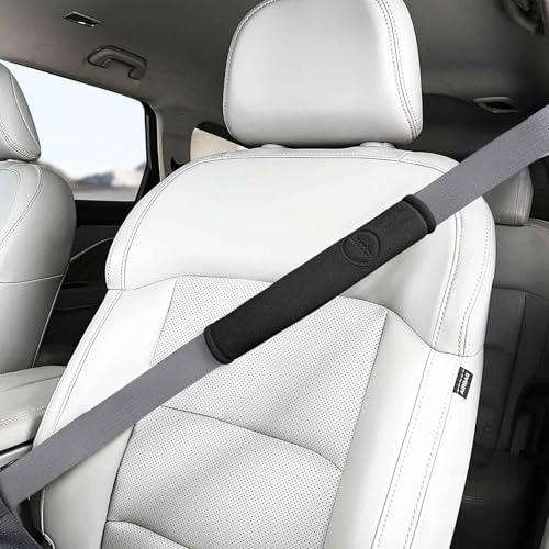 Seat Belt Cover, Soft and Anti-Allergy,No-Neck Rubbing with Extra Long,Premium Suede Seatbelt Cushion,2 Pack Universal Car Accessories for Women&Kids&All Models,1PCS 10in Black - color: Black, size: 10.0in - 1PCS