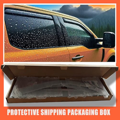 in-Channel Window Visors Vent Deflectors for Chevy Silverado & GMC Sierra 2500HD/3500HD 2020-2026 Crew Cab, Window Rain Guards Sun Shades - size: For Silverado & Sierra 2500HD/3500HD