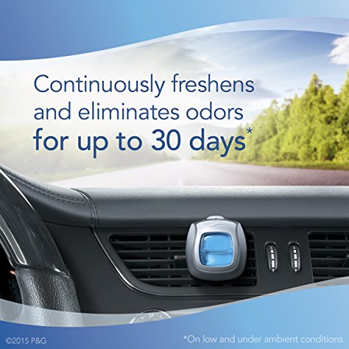 Febreze Car Vent Clip Air Freshener, Gain Original, 0.037 Pound - size: 3 Count (Pack of 1)
