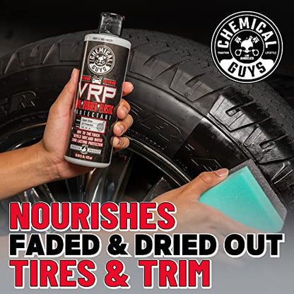 Chemical Guys TVD_107_16 VRP Vinyl, Rubber and Plastic Non-Greasy Dry-to-the-Touch Long Lasting Super Shine Dressing for Tires, Trim and More, Safe for Cars, Trucks, SUVs, RVs & More, 16 fl oz - size: 16 oz (Pack of 2)