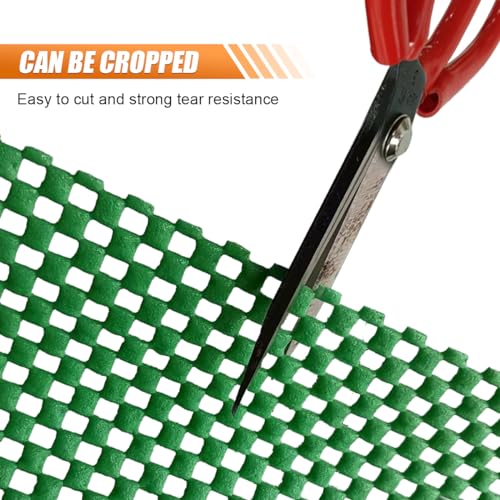 Car Roof Non-Slip Rug Pad, PVC Car Roof Cargo Bag Protective Mat, 47'' x 39.4'' Rooftop Cargo Carrier Bag, Multipurpose Home Liner for Kitchen, Bathroom, Shoe Liner (Green) - size: Green